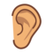 Ear - Medium emoji on Emojidex